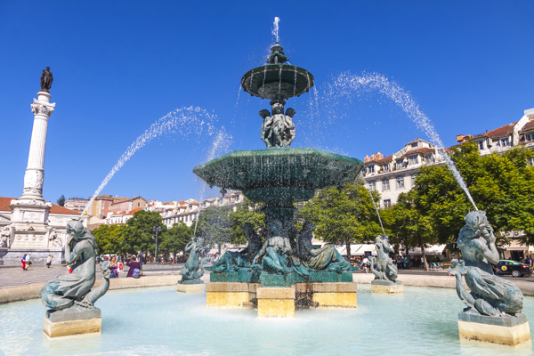 Baixa in Lisbon