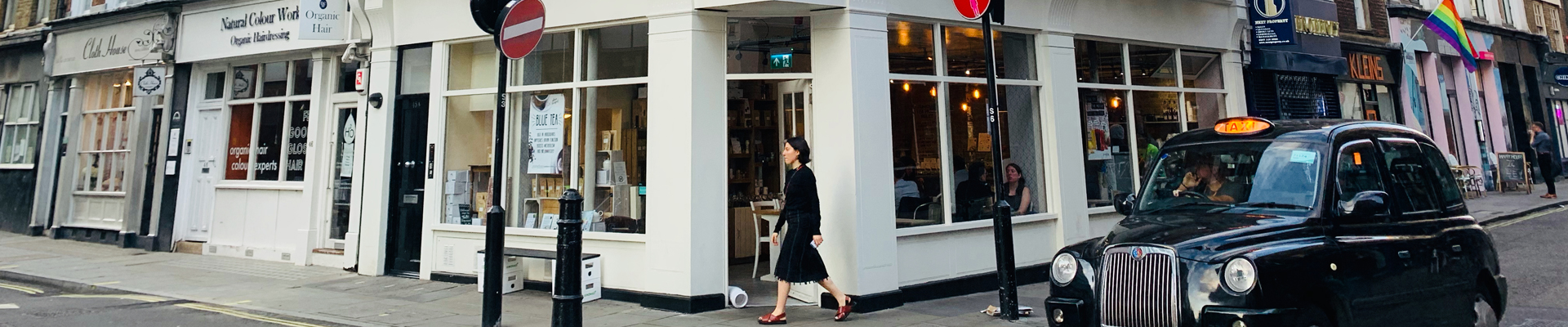 Berwick Street in London's Soho Neighborhood