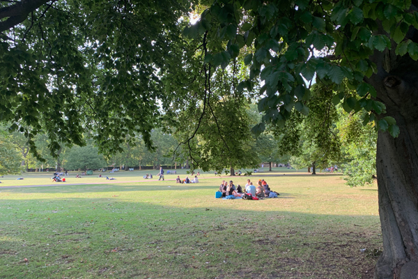 Hyde Park in London