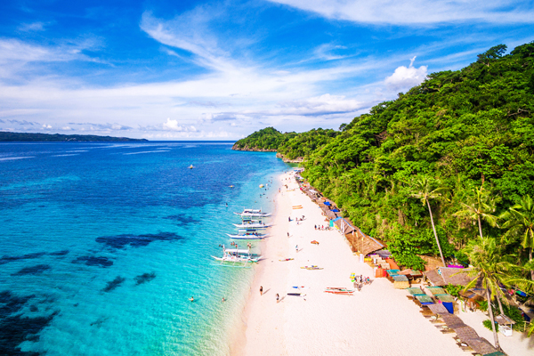 Borocay Island in The Philippines